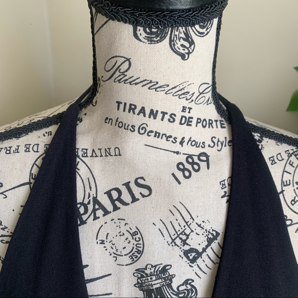 Lulus Federica Black Crocheted Lace Bodycon Dress Sz M - Picture 3 of 13